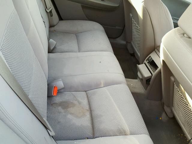 1G1ZB5E1XBF199874 - 2011 CHEVROLET MALIBU LS CHARCOAL photo 6