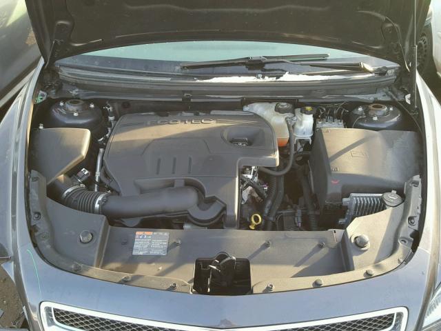 1G1ZB5E1XBF199874 - 2011 CHEVROLET MALIBU LS CHARCOAL photo 7