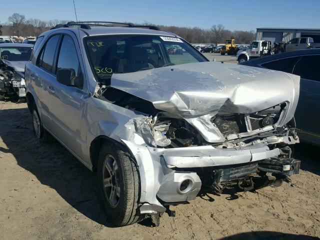 KNDJC733255390734 - 2005 KIA SORENTO EX GRAY photo 1