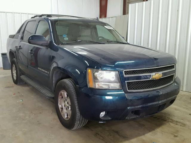 3GNEC12097G155837 - 2007 CHEVROLET AVALANCHE BLUE photo 1