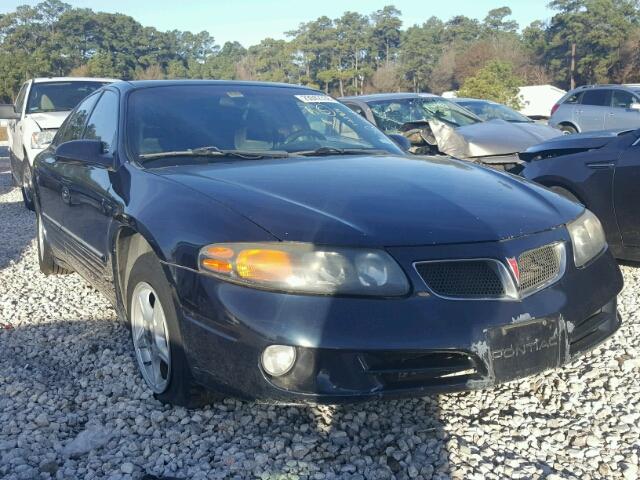 1G2HX54K724229671 - 2002 PONTIAC BONNEVILLE BLUE photo 1