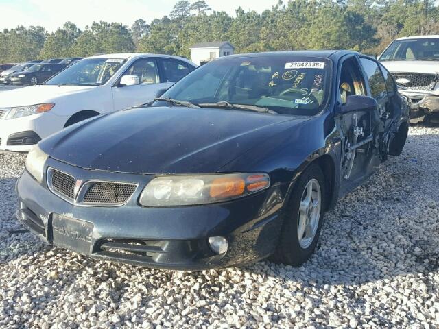 1G2HX54K724229671 - 2002 PONTIAC BONNEVILLE BLUE photo 2