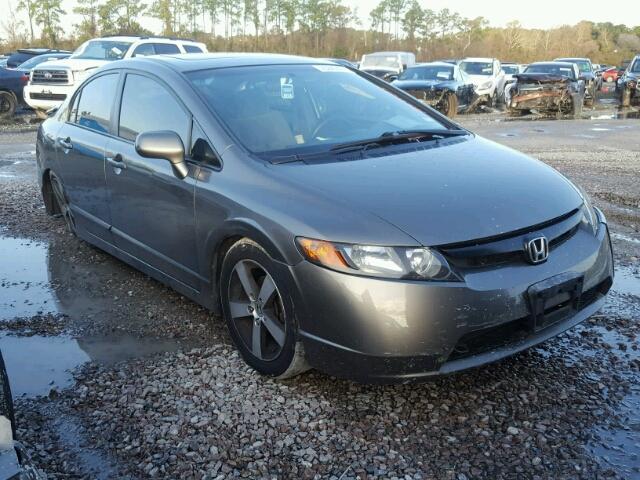 1HGFA16816L102572 - 2006 HONDA CIVIC EX BROWN photo 1