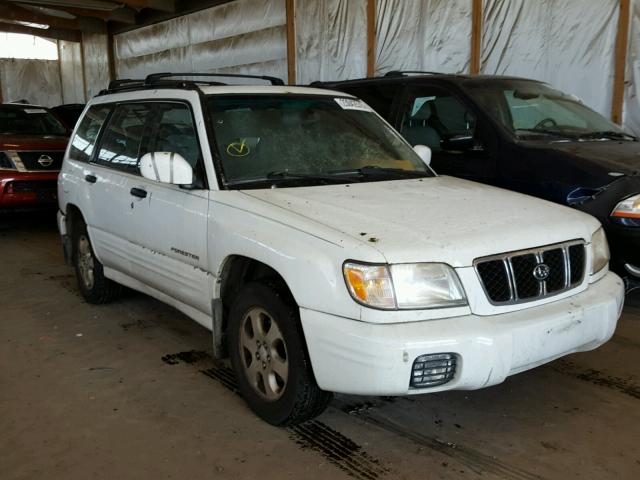 JF1SF65652H723098 - 2002 SUBARU FORESTER S Սպիտակ լուսանկար 1