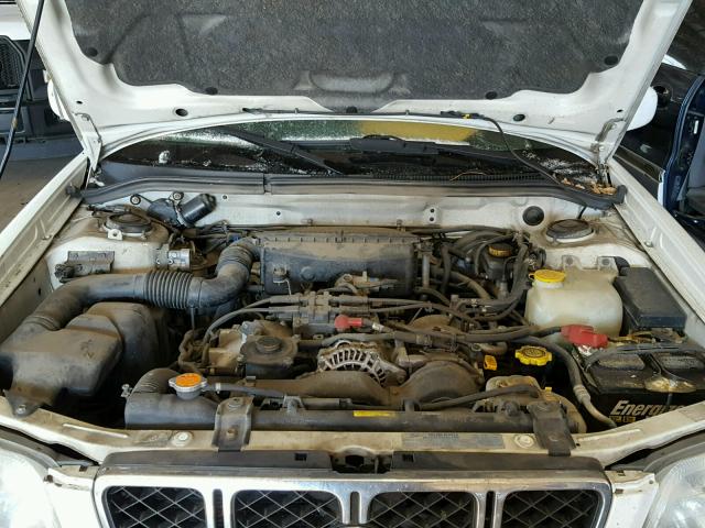 JF1SF65652H723098 - 2002 SUBARU FORESTER S Սպիտակ լուսանկար 7