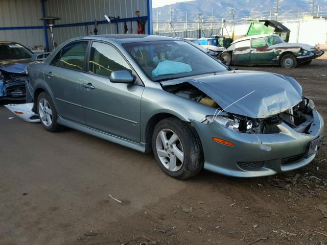 1YVFP80D135M55562 - 2003 MAZDA 6 S GREEN photo 1