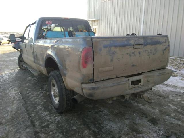 1FTWW31P86EB91121 - 2006 FORD F350 SRW S BLUE photo 3