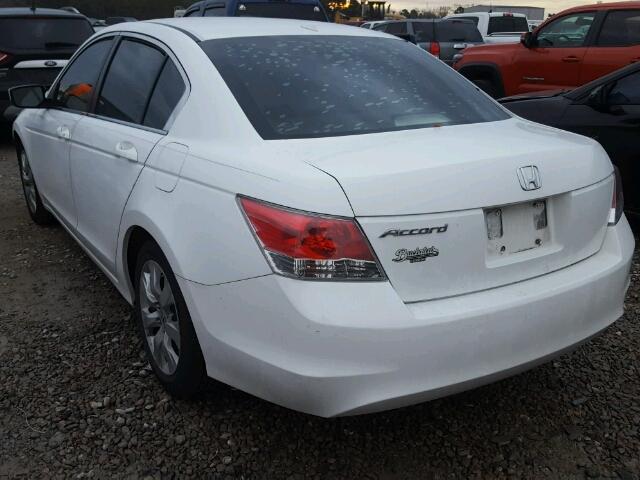 1HGCP26868A128039 - 2008 HONDA ACCORD EXL WHITE photo 3