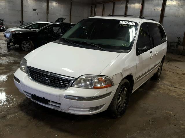 2FMZA52481BA12927 - 2001 FORD WINDSTAR S WHITE photo 2