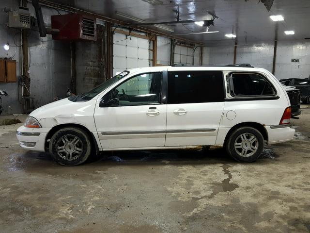 2FMZA52481BA12927 - 2001 FORD WINDSTAR S WHITE photo 9