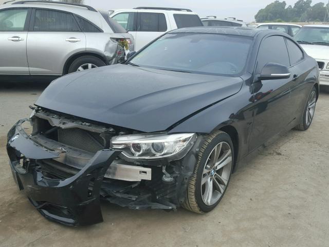 WBA3N3C52EK231367 - 2014 BMW 428 I BLACK photo 2