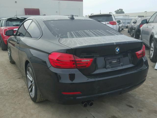 WBA3N3C52EK231367 - 2014 BMW 428 I BLACK photo 3