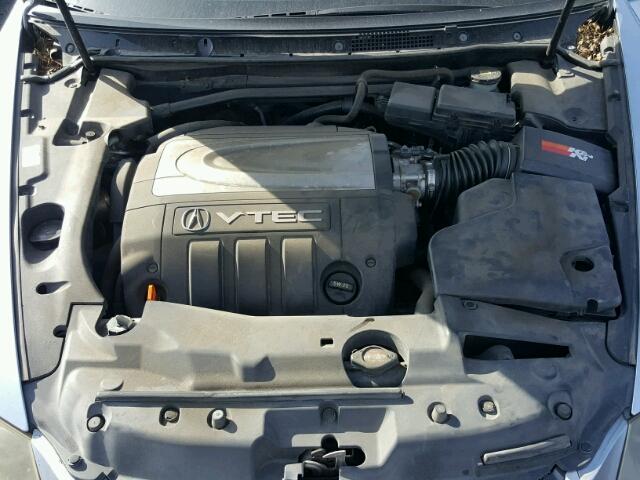 JH4KB16505C000421 - 2005 ACURA RL BLUE photo 7