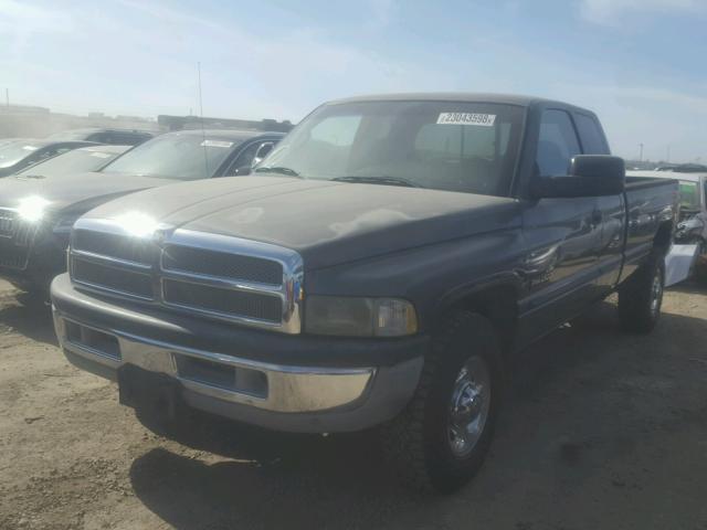 3B7KC23692M303015 - 2002 DODGE RAM 2500 GRAY photo 2