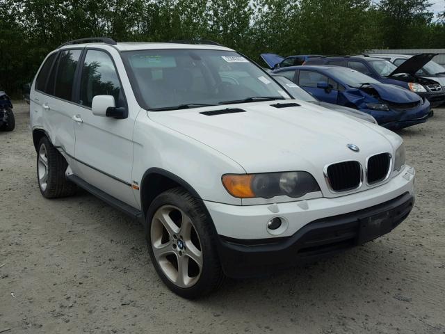 5UXFA53503LV76894 - 2003 BMW X5 3.0I WHITE photo 1