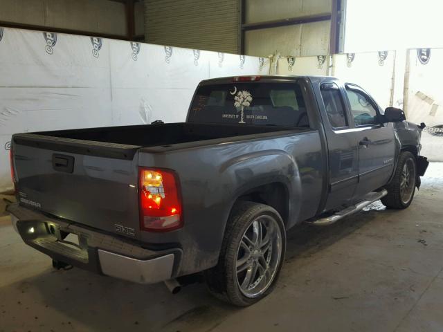 1GTR1UEA1BZ260998 - 2011 GMC SIERRA C15 GRAY photo 4