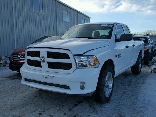 1C6RR7FT7HS861643 - 2017 RAM 1500 ST WHITE photo 2