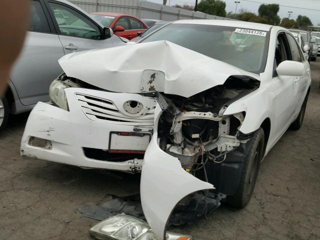 4T1BE46K99U858482 - 2009 TOYOTA CAMRY BASE WHITE photo 2