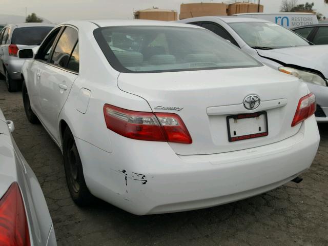 4T1BE46K99U858482 - 2009 TOYOTA CAMRY BASE WHITE photo 3