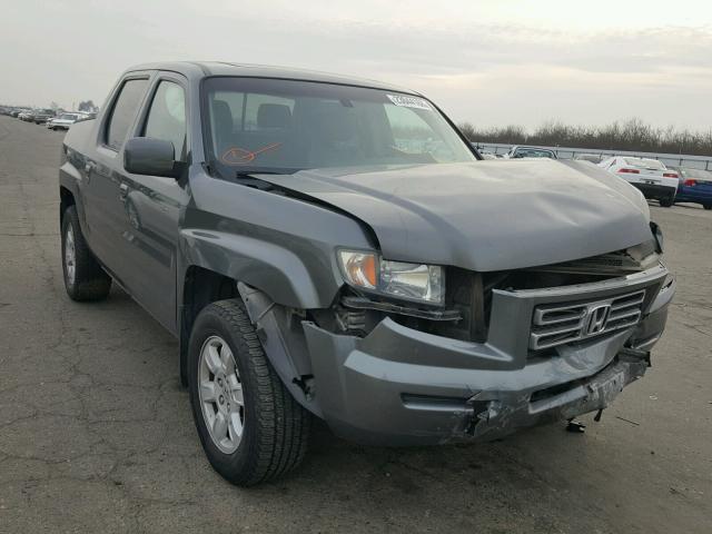 2HJYK16547H503294 - 2007 HONDA RIDGELINE CHARCOAL photo 1