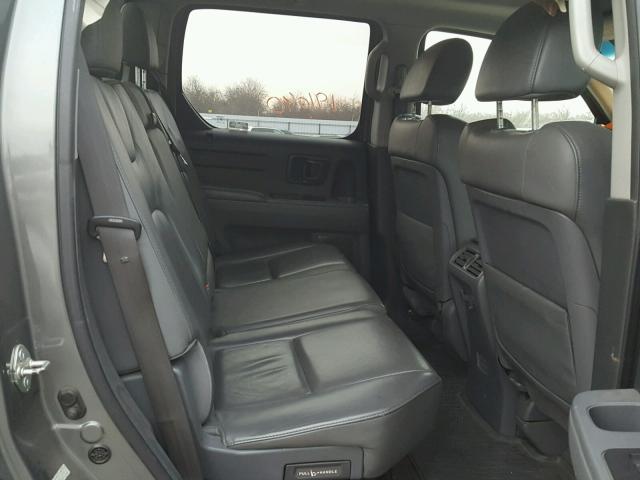 2HJYK16547H503294 - 2007 HONDA RIDGELINE CHARCOAL photo 6