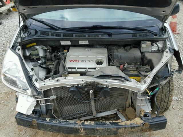 5TDZA23C75S374566 - 2005 TOYOTA SIENNA CE SILVER photo 7