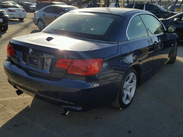 WBADX7C5XDJ589908 - 2013 BMW 335 I BLUE photo 4