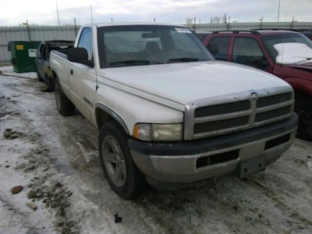 1B7HC16XX1S240098 - 2001 DODGE RAM 1500 WHITE photo 1