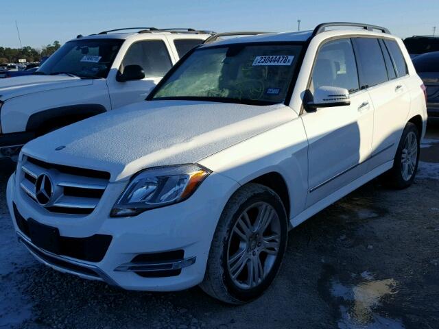 WDCGG5HB8FG409970 - 2015 MERCEDES-BENZ GLK 350 WHITE photo 2