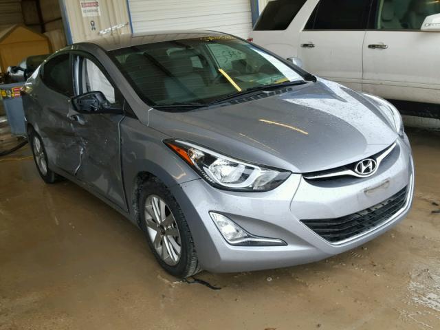 5NPDH4AE5FH595659 - 2015 HYUNDAI ELANTRA SE GRAY photo 1