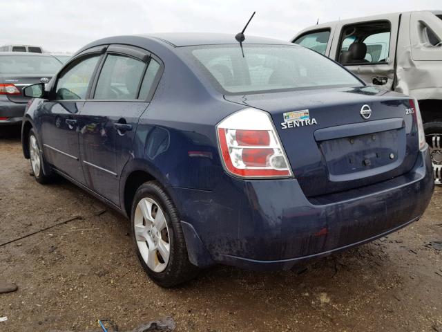 3N1AB61E19L613081 - 2009 NISSAN SENTRA 2.0 BLUE photo 3