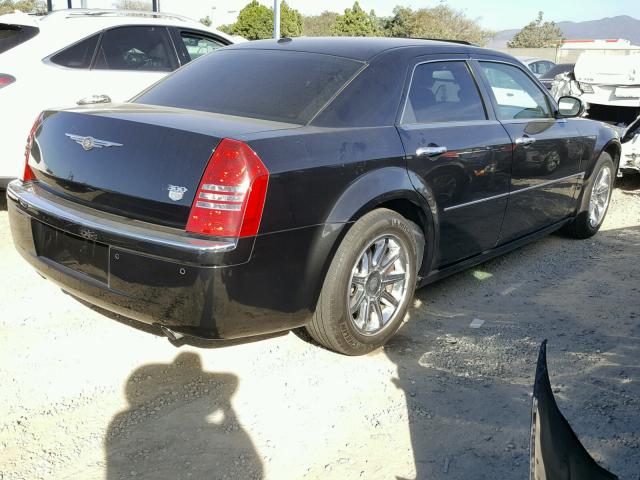 2C3LA63H56H339179 - 2006 CHRYSLER 300C BLACK photo 4