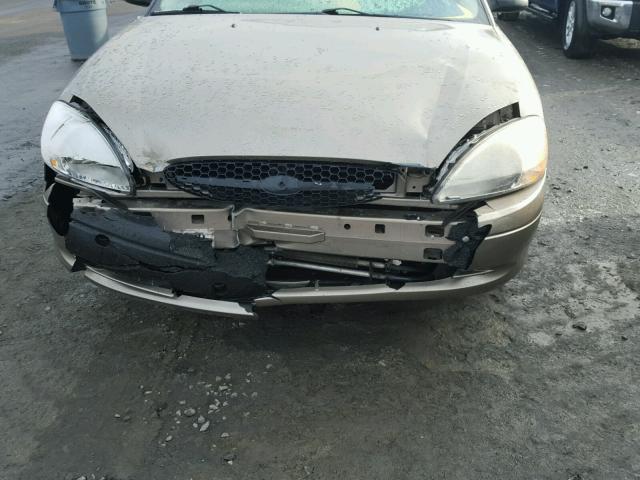 1FAFP53213G265592 - 2003 FORD TAURUS SE TAN photo 9