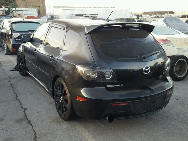 JM1BK34LX71627205 - 2007 MAZDA SPEED 3 黑色 照片 3