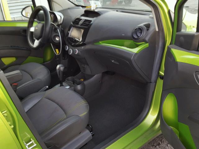 KL8CD6S91FC737126 - 2015 CHEVROLET SPARK 1LT GREEN photo 5