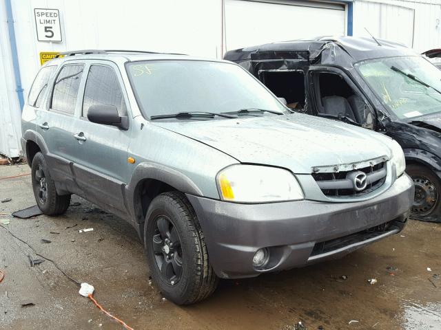 4F2CZ94134KM16385 - 2004 MAZDA TRIBUTE LX GREEN photo 1