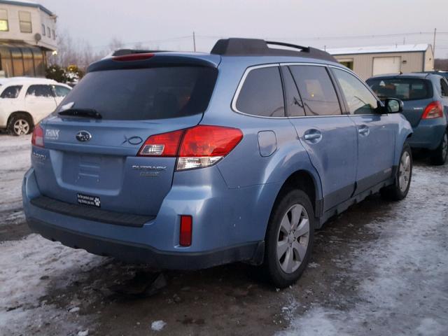 4S4BRBCC6A3344458 - 2010 SUBARU OUTBACK 2. BLUE photo 4