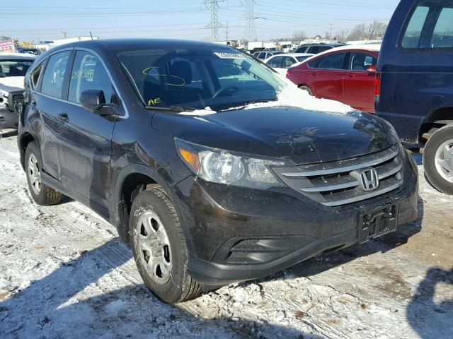 2HKRM4H32EH718385 - 2014 HONDA CR-V LX BROWN photo 1