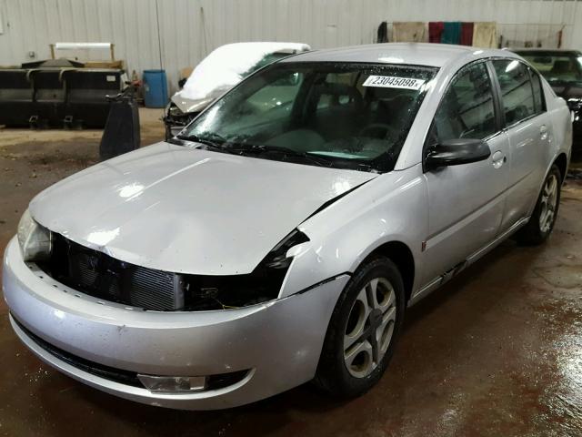 1G8AL52F83Z121542 - 2003 SATURN ION LEVEL SILVER photo 2