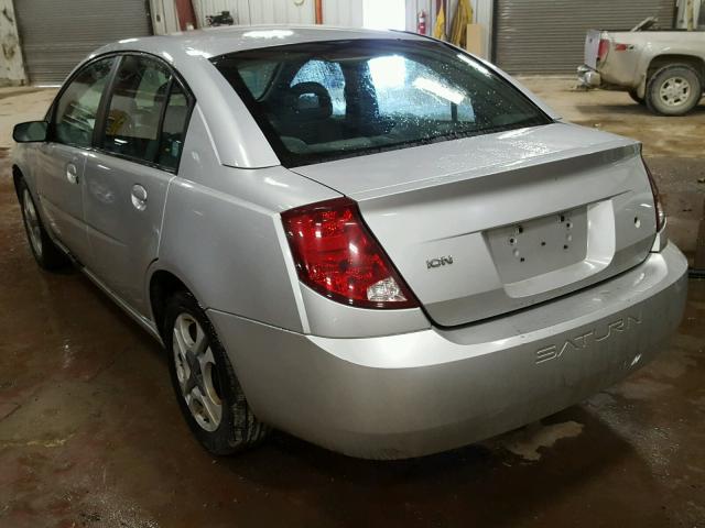 1G8AL52F83Z121542 - 2003 SATURN ION LEVEL SILVER photo 3