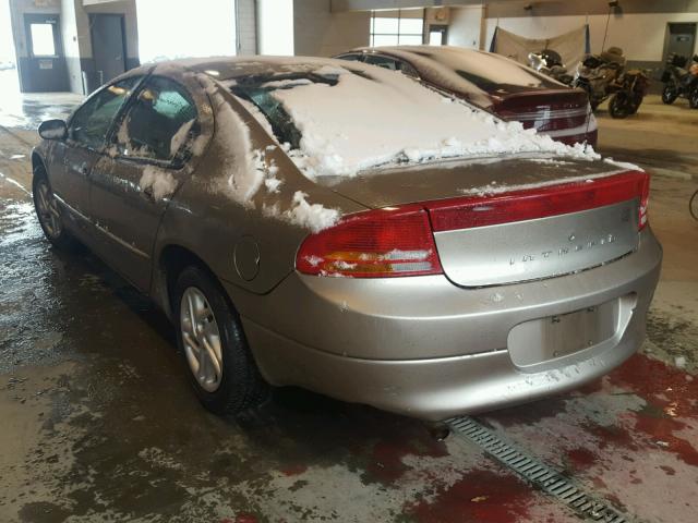 2B3HD46R51H574502 - 2001 DODGE INTREPID S TAN photo 3