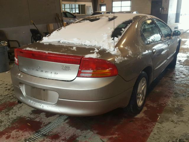 2B3HD46R51H574502 - 2001 DODGE INTREPID S TAN photo 4