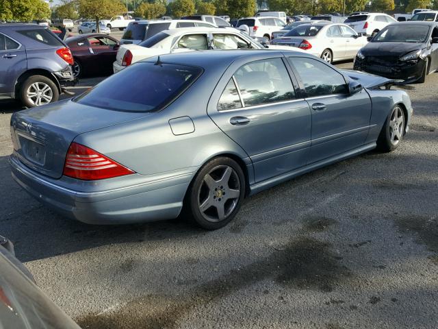 WDBNG70JX4A393121 - 2004 MERCEDES-BENZ S 430 GRAY photo 4