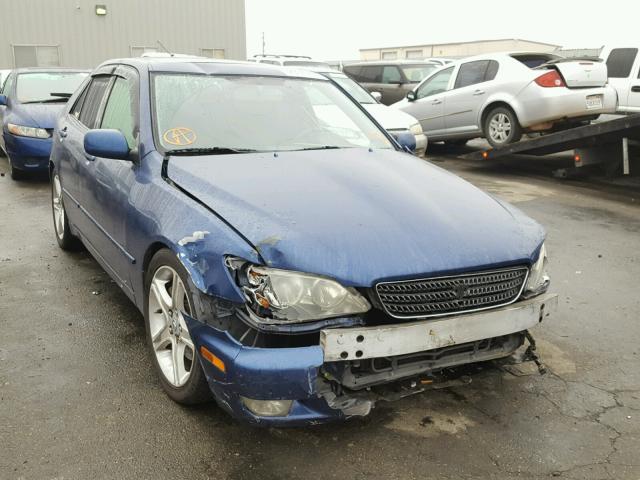 JTHBD192730076194 - 2003 LEXUS IS 300 BLUE photo 1