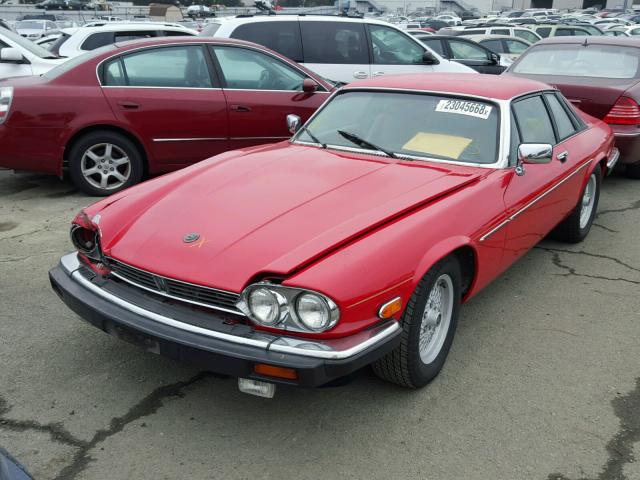 SAJNA5840KC149759 - 1989 JAGUAR XJS RED photo 2