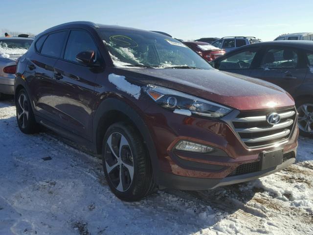 KM8J3CA21GU073972 - 2016 HYUNDAI TUCSON LIM BURGUNDY photo 1