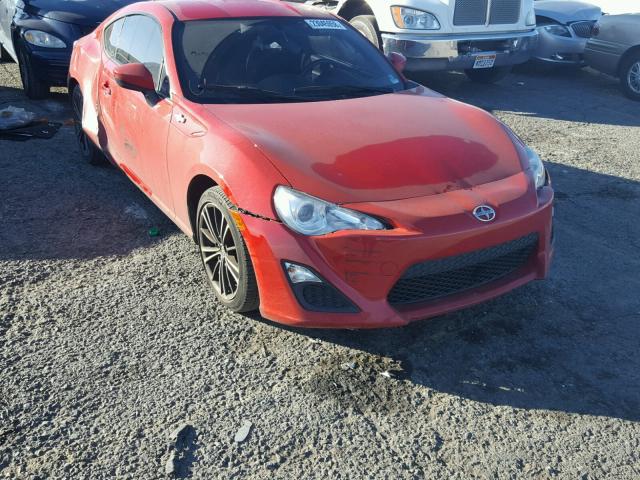 JF1ZNAA11D2709008 - 2013 TOYOTA SCION FR-S წითელი ფოტო 1