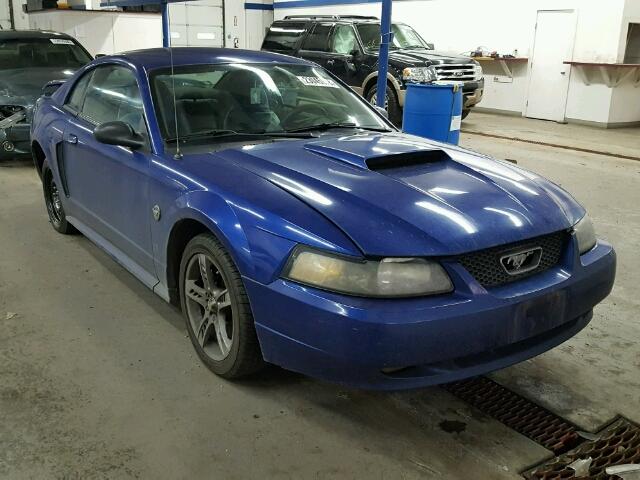 1FAFP42X74F126470 - 2004 FORD MUSTANG GT BLUE photo 1