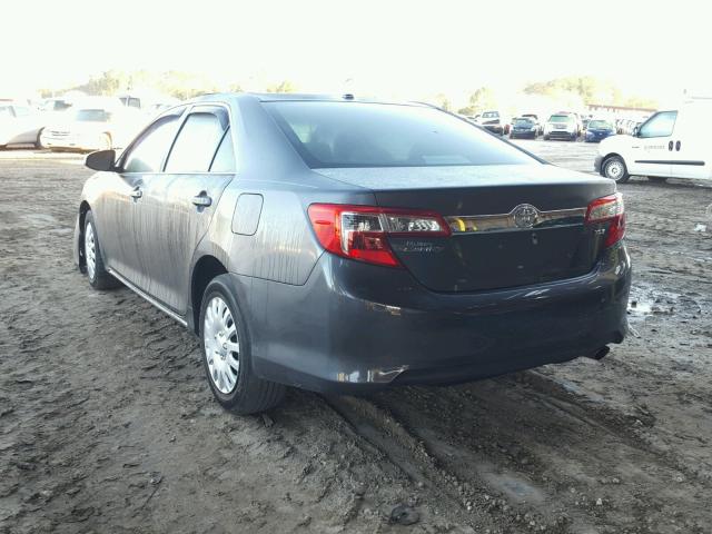 4T1BF1FK8DU691715 - 2013 TOYOTA CAMRY L GRAY photo 3