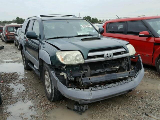 JTEZT14R130008699 - 2003 TOYOTA 4RUNNER SR GREEN photo 1